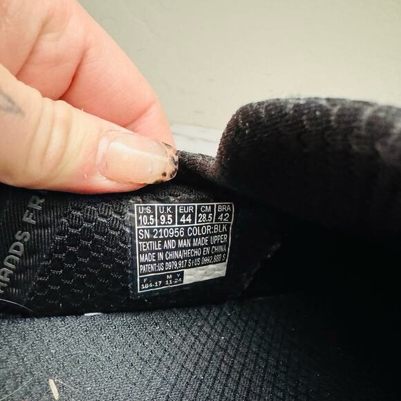 Skechers Slip In Arch Fit Organ Gray And Black Sneakers Men’s Size 10.5 - Picture 9 of 10